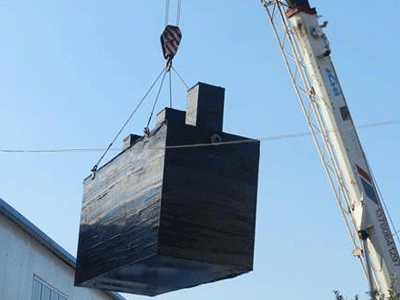 青島淳遠給伊美環境工程提供大件物流運輸服務