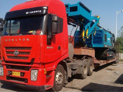 工程機械運輸前要提前做好哪些事情?