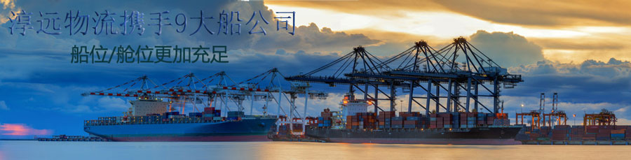 淳遠物流攜手9大船公司更具出口訂艙優勢